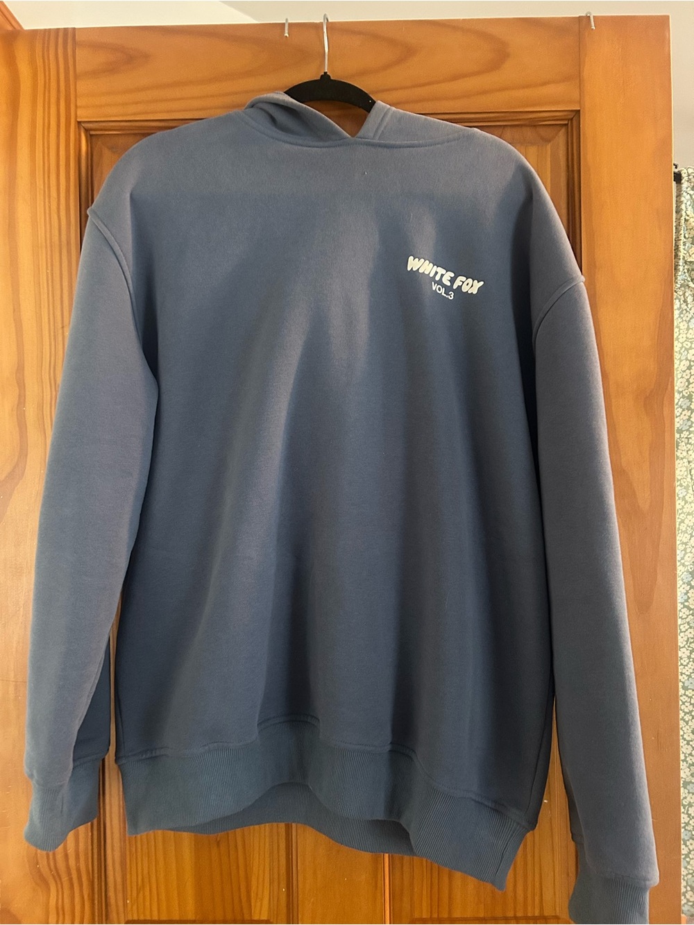White Fox vol. 3 Blue & White Hoodie